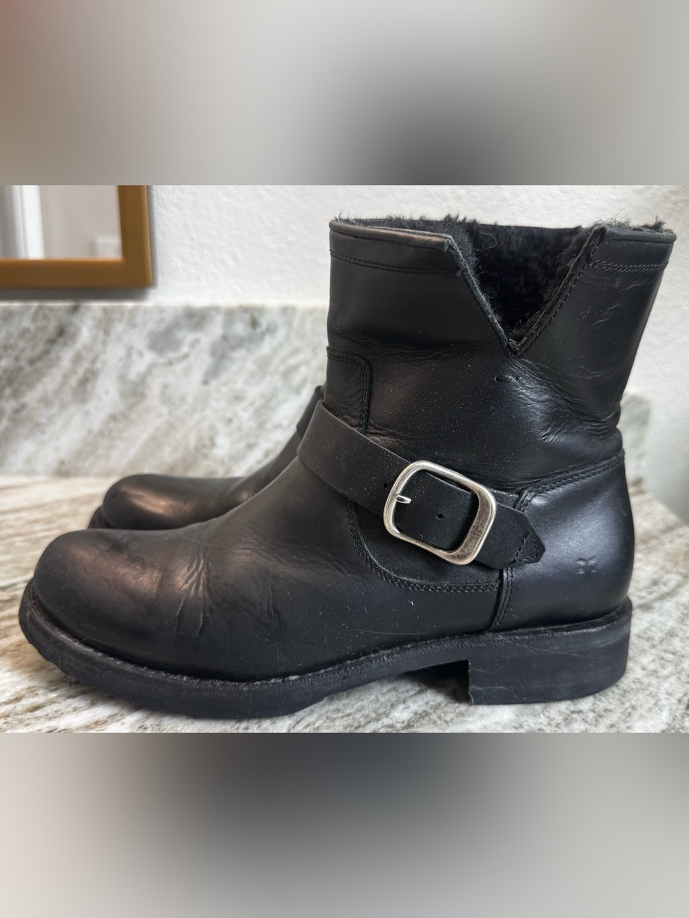 Frye Veronica Flex Booties in Black Size 8 - Picture 3 of 16